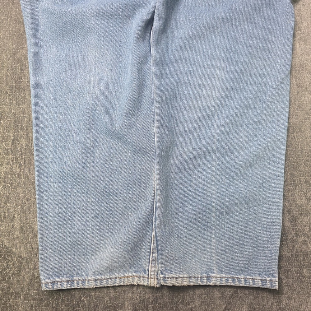 Vtg Y2K Levis 550 Jeans Mens 42x32 Light Wash Straight Leg Relaxed Fit Denim - Picture 14 of 14